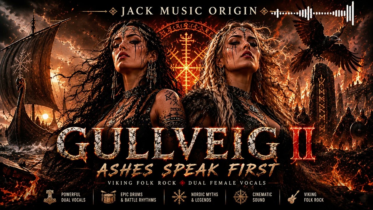 GULLVEIG  History ⚔️ Epic Viking Folk Rock | Female Dual Vocals | Norse Mythology