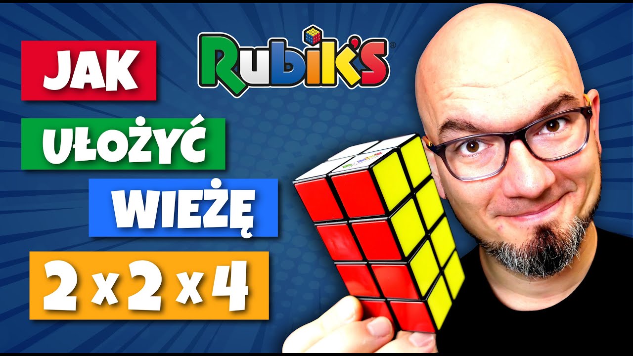 Jak ułożyc kostkę 2x2x4 (wieża Rubika)