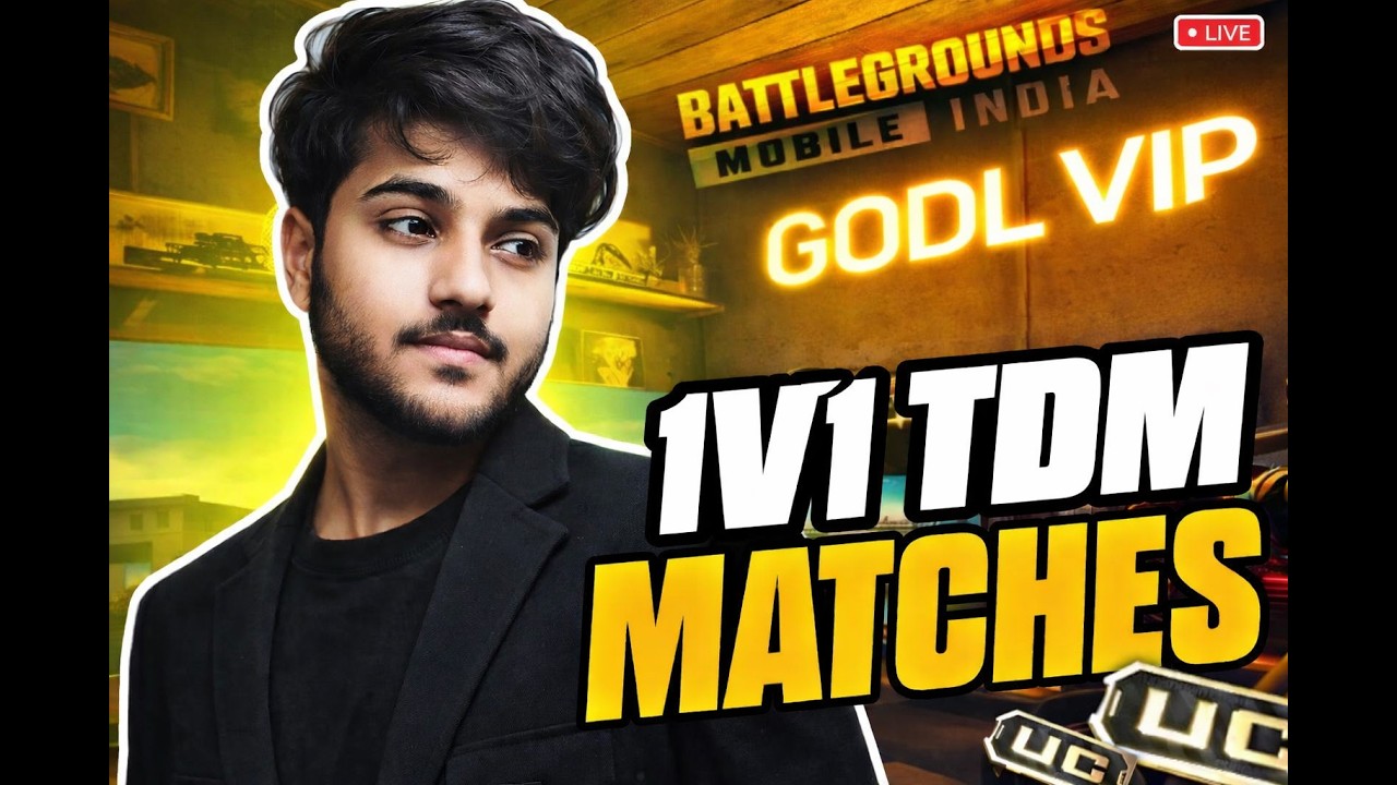GODLVIP IS LIVE   !! #bgmi