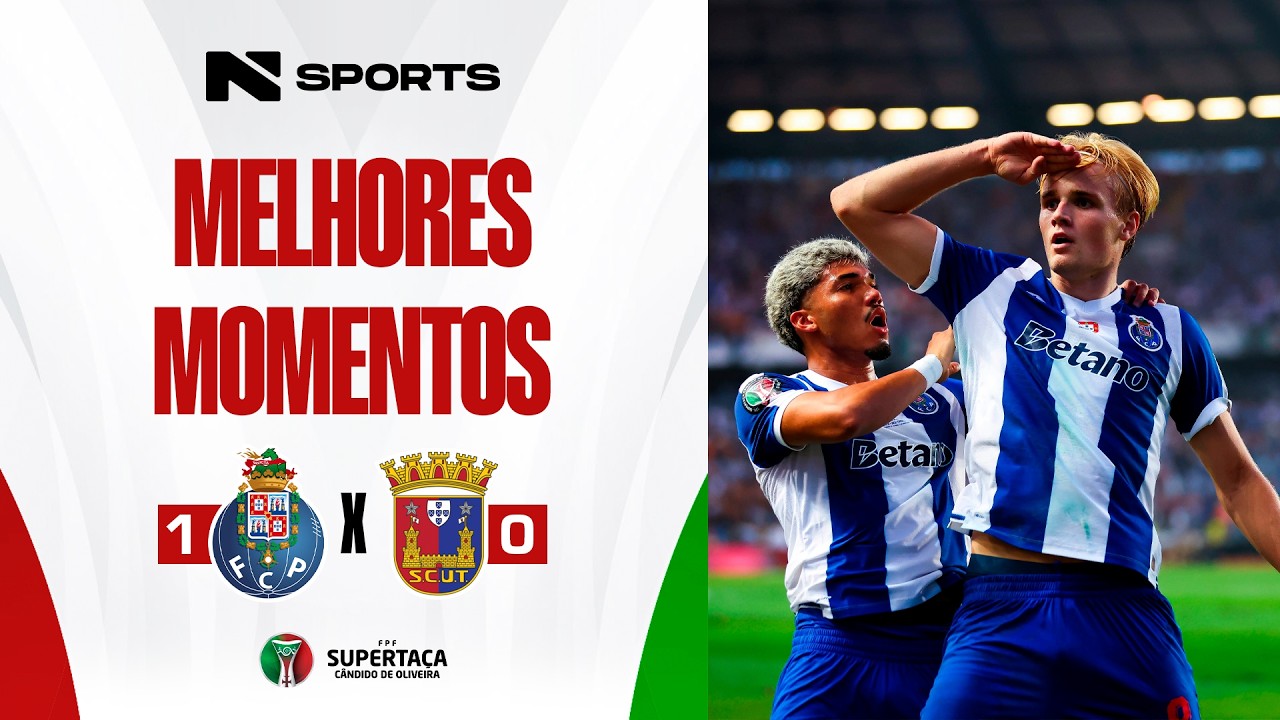 PORTO 1X0 UNI&Atilde;O TORREENSE | SUPERTA&Ccedil;A DE PORTUGAL | MELHORES MOMENTOS