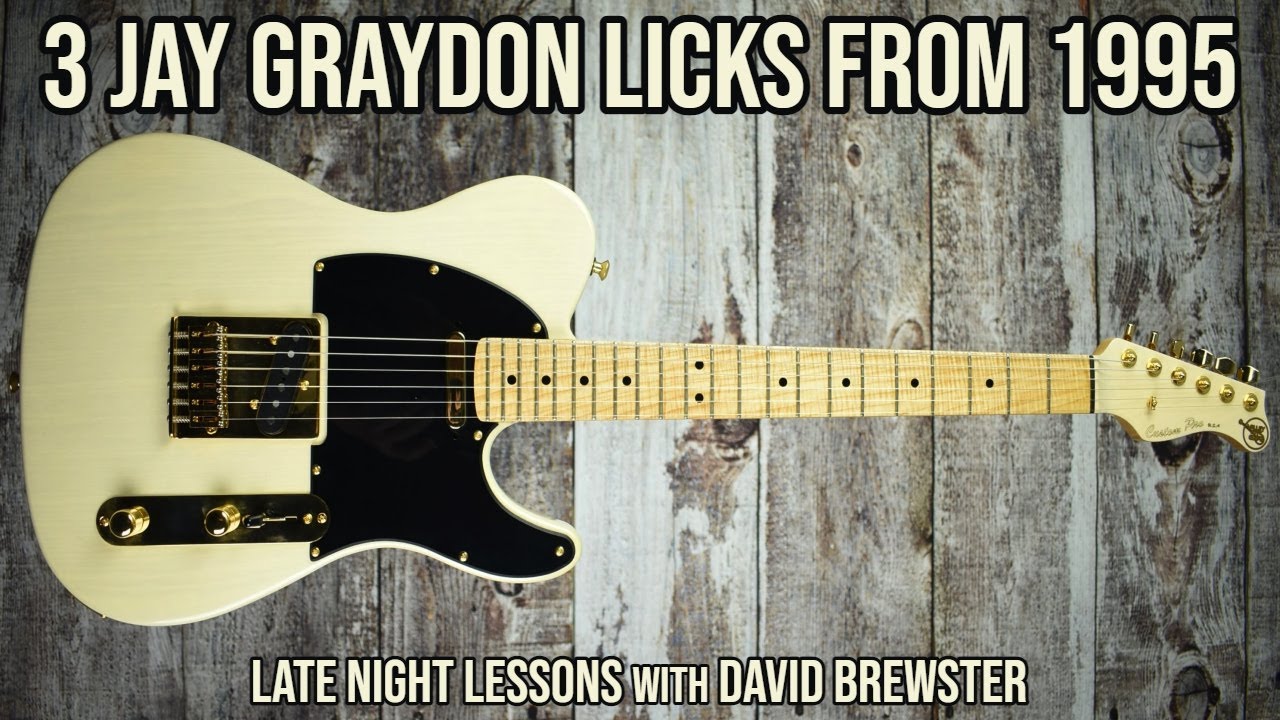 3 Jay Graydon Licks From 1995