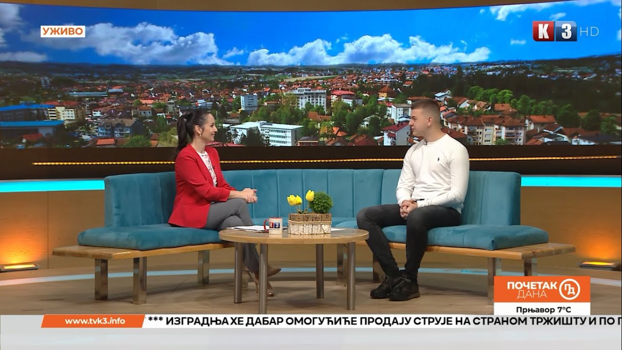 Stefan Vovčuk: Robotika, muzika i kreativnost kao način života &ndash; Početak dana TV K3