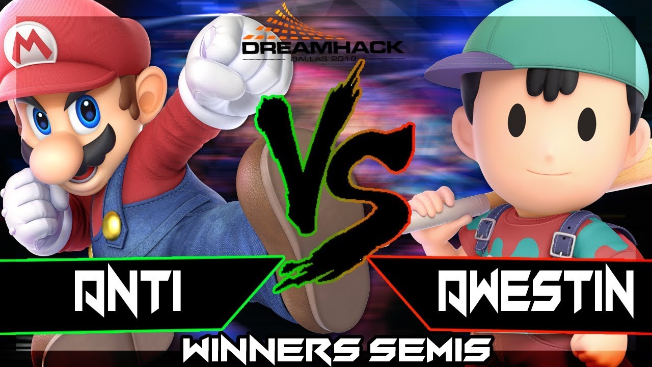 Dreamhack Dallas 2019 - ANTi (Mario) Vs. Awestin (Ness) Winners Semis