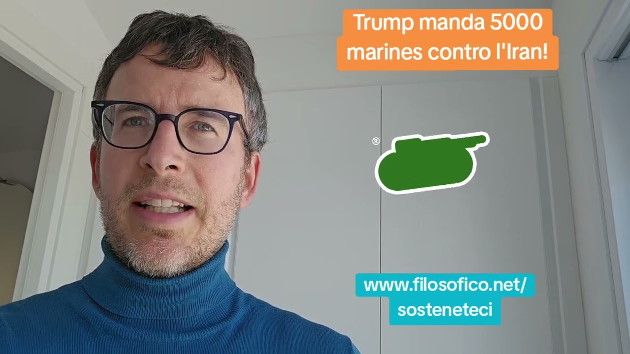 DIEGO FUSARO: Trump manda 5000 Marines contro l'Iran!