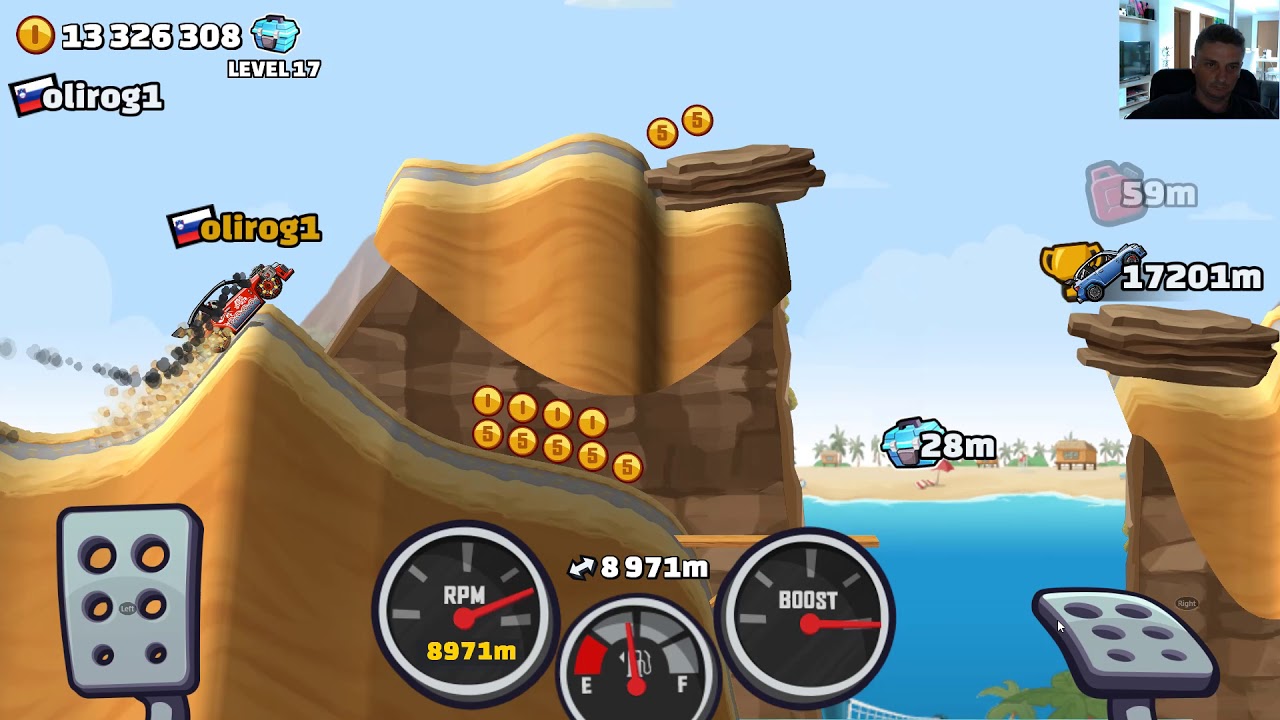 Hill Climb Racing 2 New World Record Beach 26180m!