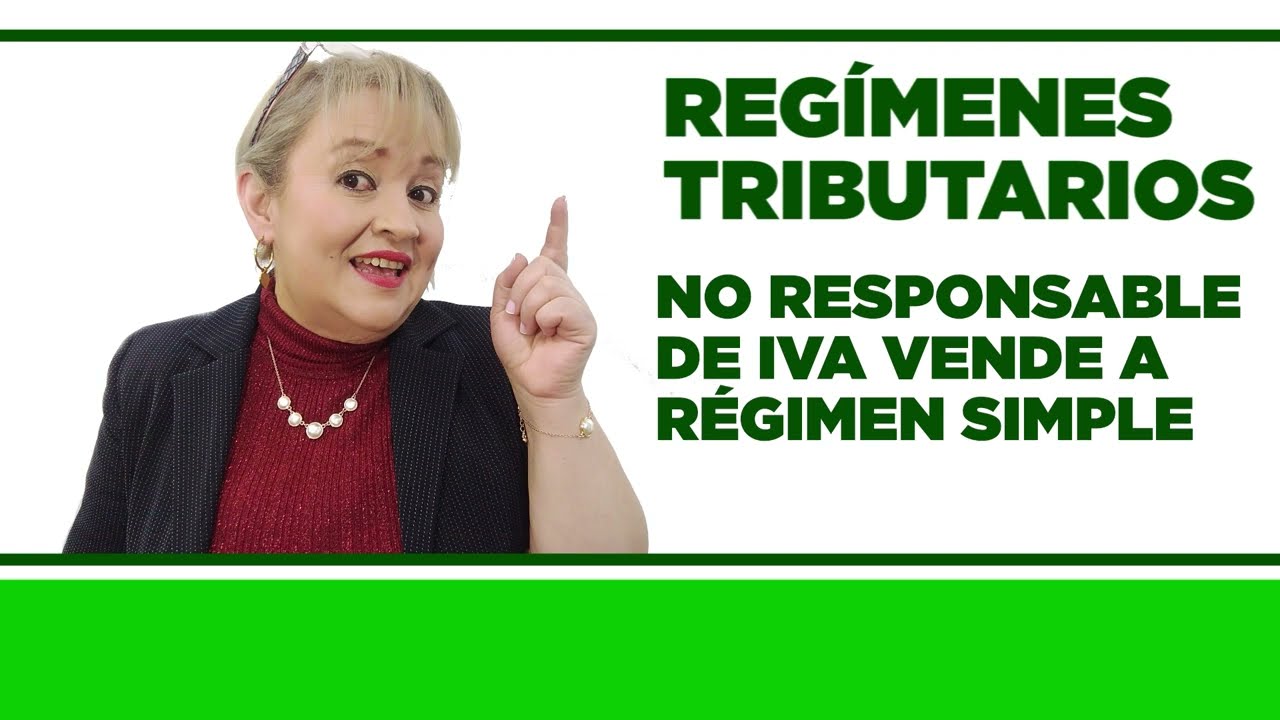 No Responsable de Iva VENDE a Régimen Simple