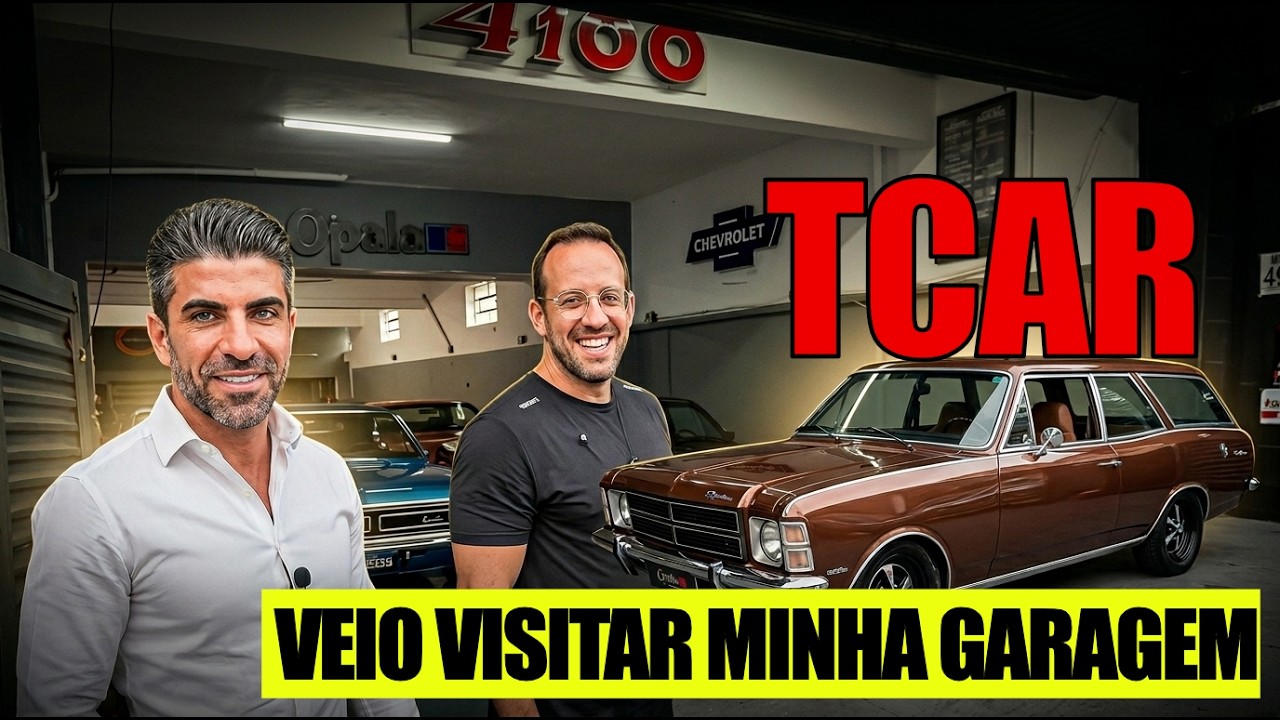 Tcar veio conhecer meus carros!