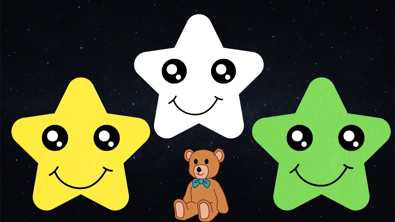 Twinkle Twinkle Little Star 🌙 | Best Nursery Rhyme | Calming Lullaby 4 babies & toddlers