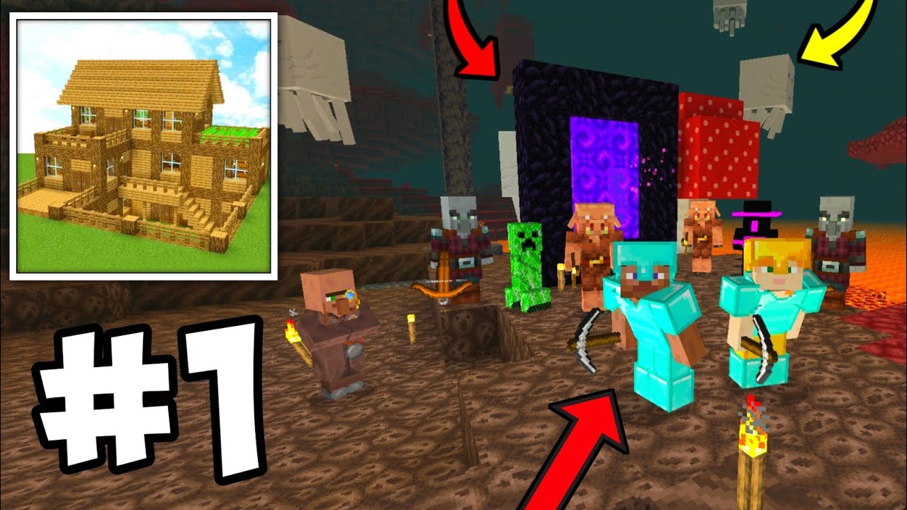 Block Crazy Multiplayer Survival Gameplay In 2025 | Block Crazy Robo World New Walkthrough Part 1