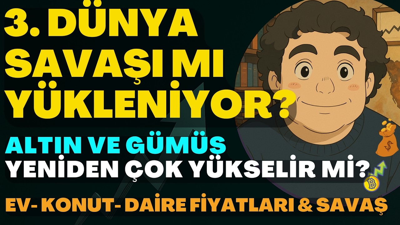 Dikkat: 3.D&Uuml;NYA SAVAŞI MI Y&Uuml;KLENİYOR?| ALTIN VE G&Uuml;M&Uuml;Ş YENİDEN SI&Ccedil;RAR MI? | NEDEN E FİYATLARI SI&Ccedil;RAR?