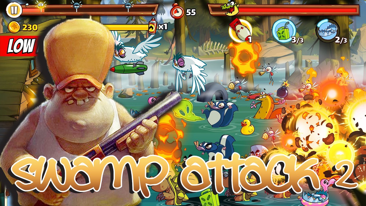 SWAMP ATTACK 2| GOOGLE PLAYSTORE GAMES