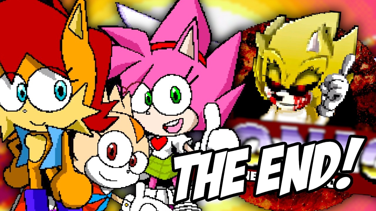 SONIC EXE IS DEFEATED FOREVER!! Sally.exe: Finished Nightmare [The Good Ending]