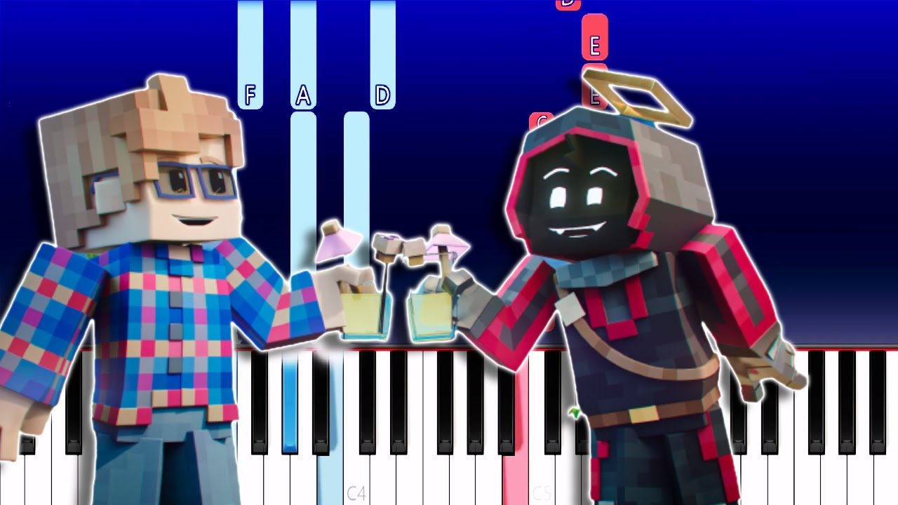 BadBoyHalo, CG5, Hyper Potions - MUFFIN  (Piano Tutorial)