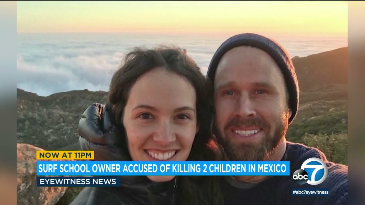 CA surf school owner arrested on suspicion of killing his 2 children in Mexico | ABC7