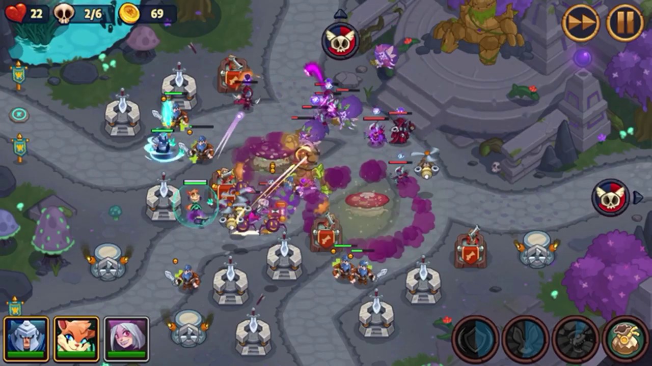 Realm Defense World 5 | Level 160 | Weak Heroes | Campaign Mode | 3 Stars | No Spells | Tartarus