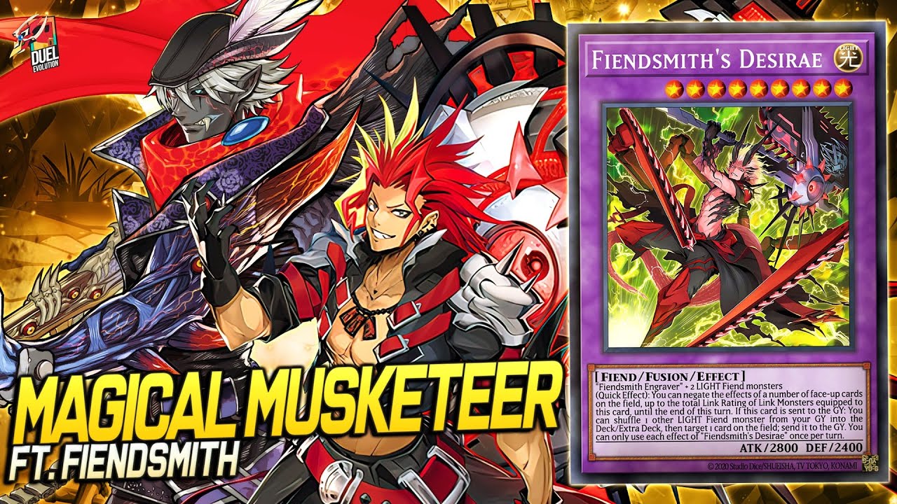 Magical Musketeer Fiendsmith | EDOPRO | Replays 🎮 + Decklist ✔️