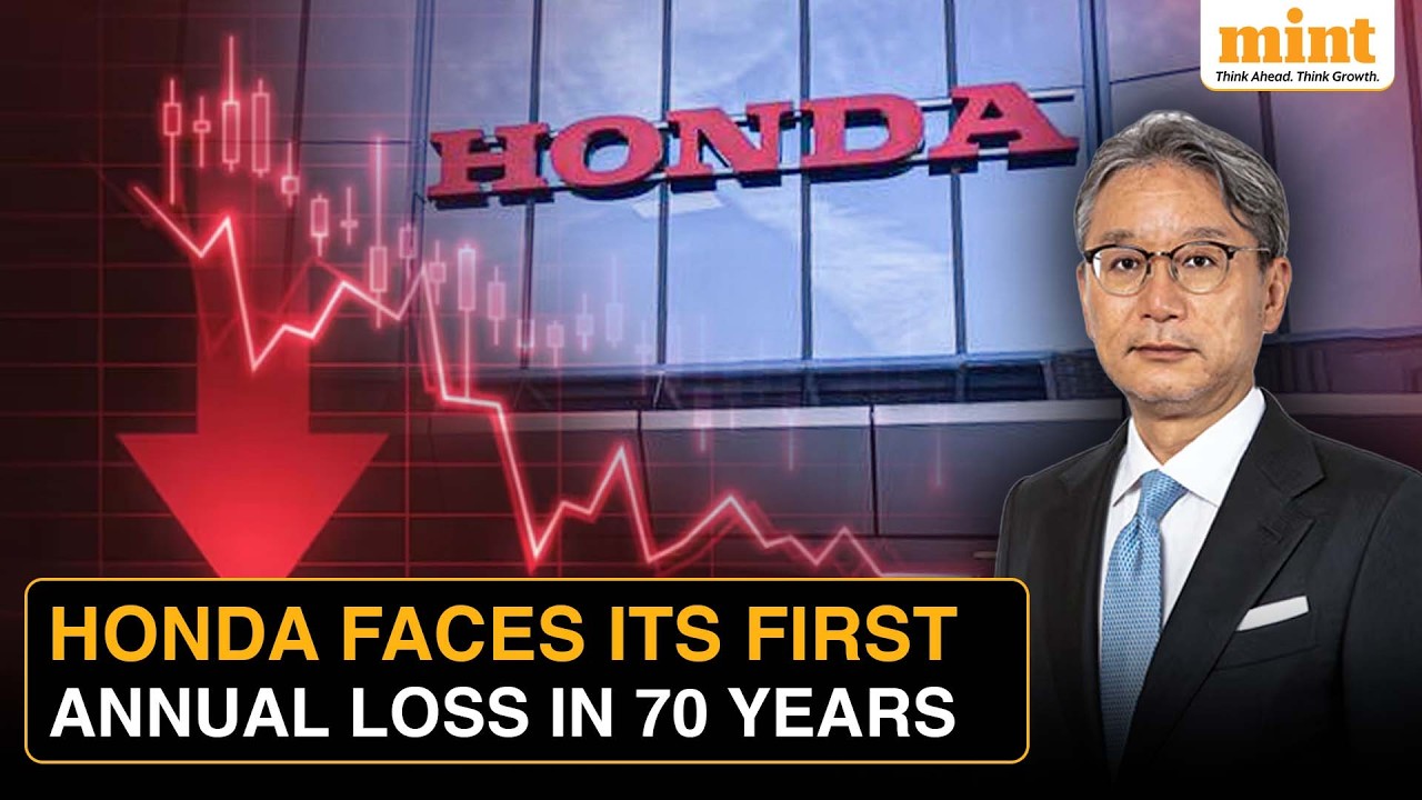 Honda понесла первый годовой убыток почти за 70 лет; потери составили 15,7 миллиарда долларов из-...