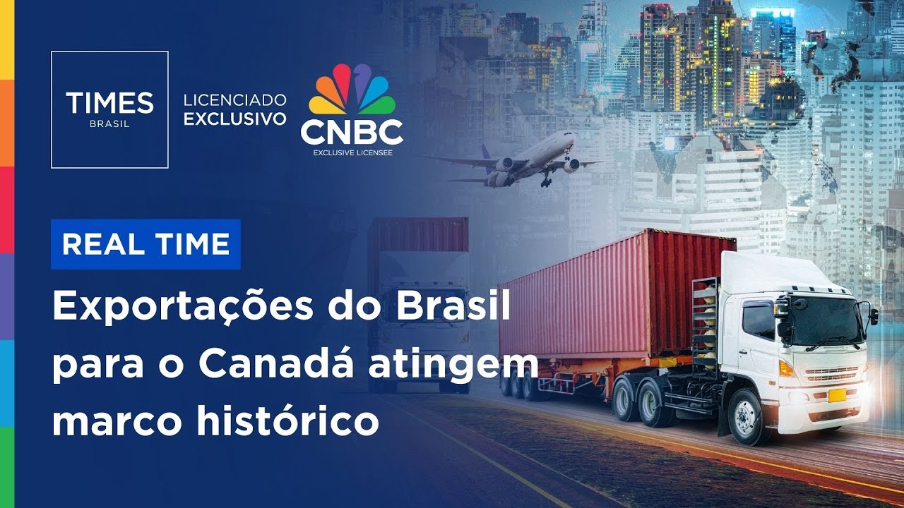 Efeito tarifaço? Exportações ao Canadá batem recorde e crescem 25% no 1° semestre