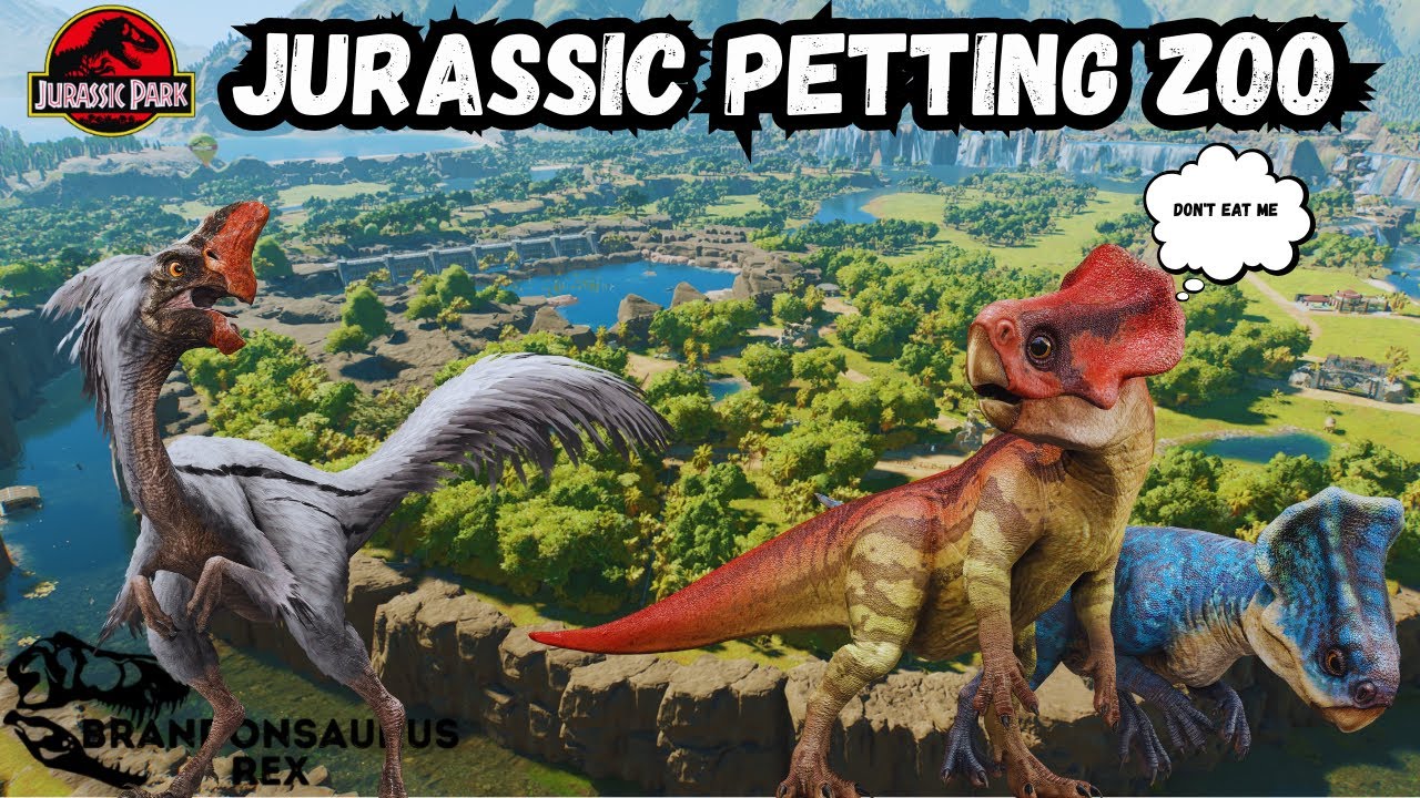 The Most Dangerous Petting Zoo in Jurassic World Evolution 3 (No Fences, No Rules!)