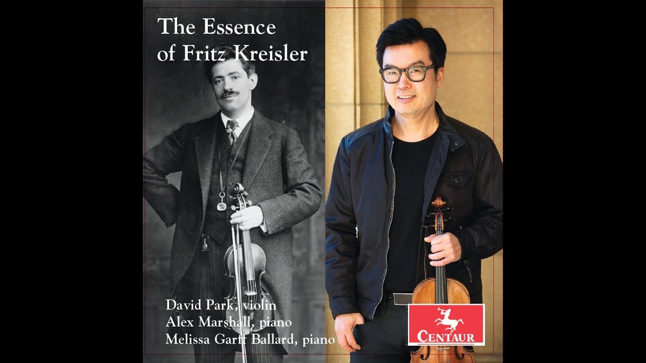 David Park Violin Debut Album with Centaur Records