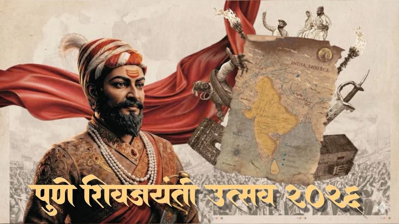 पुणे शिवजयंती उत्सव 2026 | स्वराज्यरथ सोहळा शनिवार वाडा 