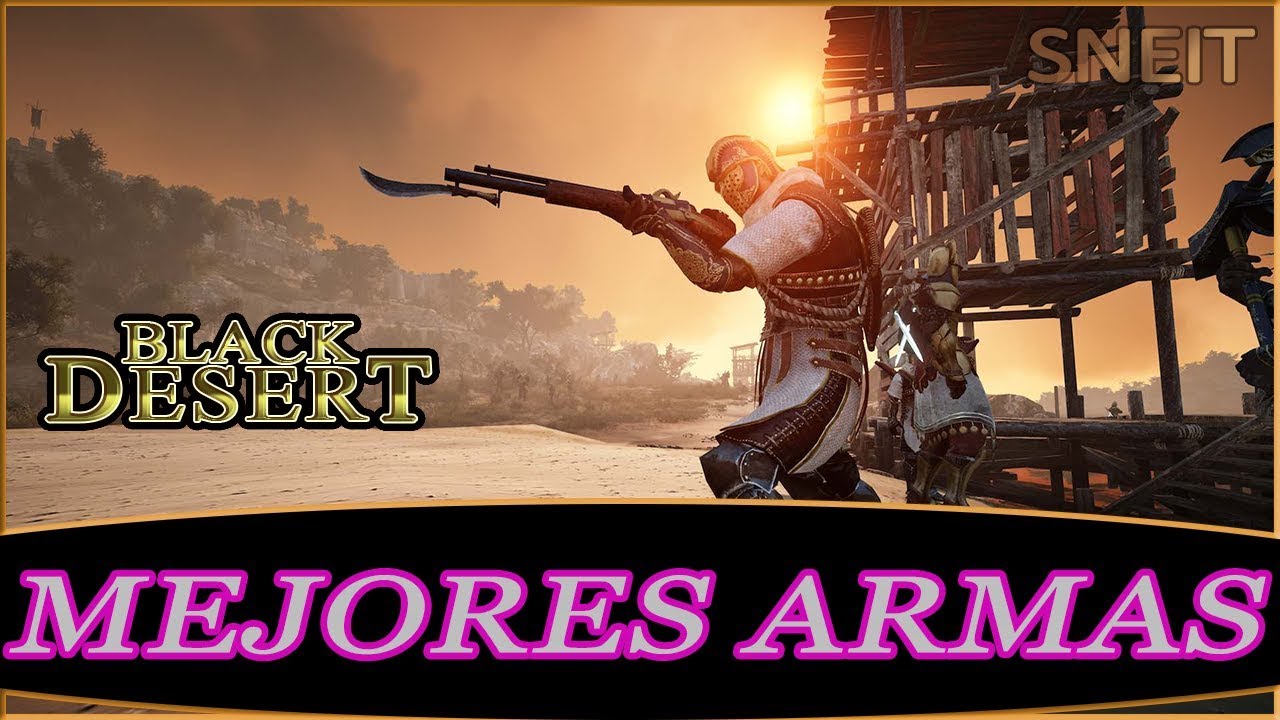 GUIA ARMAS que Debes Usar que NO es de Boss - Black Desert