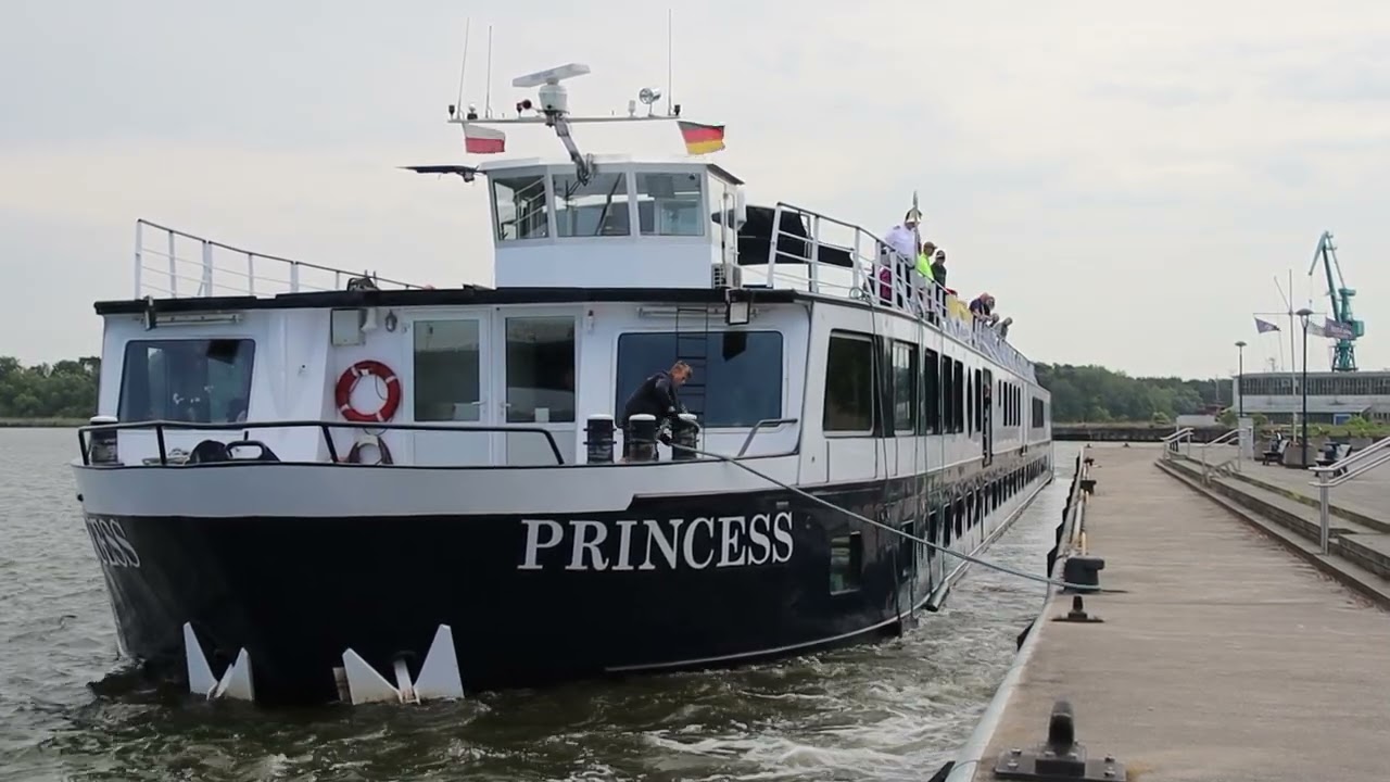 MS Princess | Ankunft in Wolgast | Dutch Cruise Line | 22.05.2024