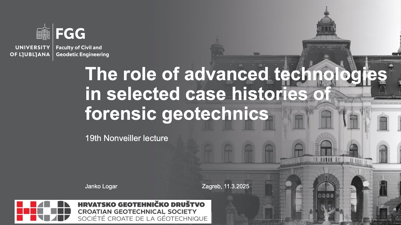 19. Nonveiller Lecture - Janko Logar