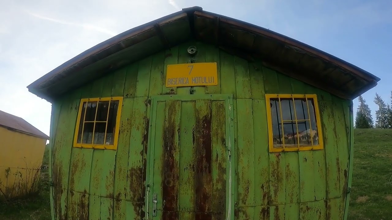 The Abandoned Buildings of a Former Mining Settlement in Padiș, Romania