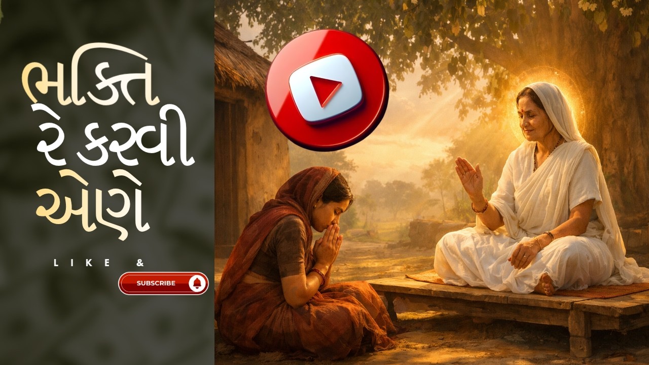 bhakti re karvi ene | Gujarati Bhajan | ગંગાસતીનો પાવન ઉપદેશ પાનબાઈને