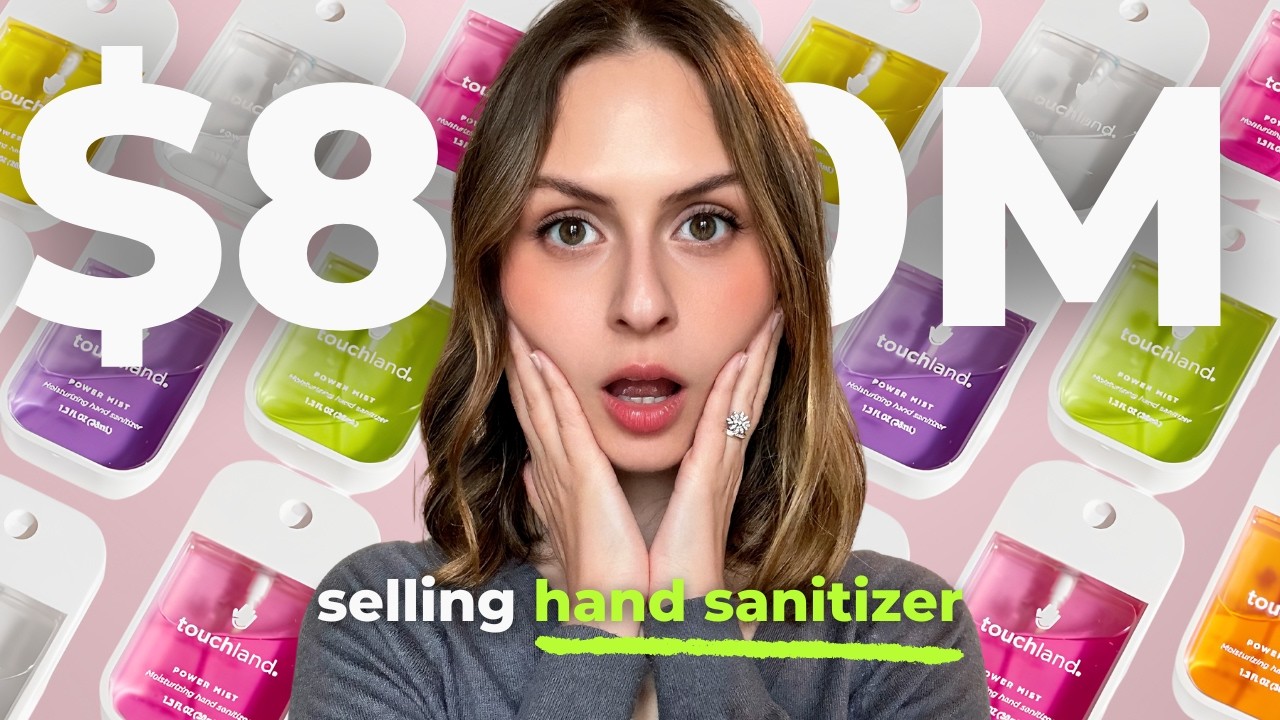 From Kickstarter to $880 Million Selling Hand Sanitizer  &mdash;  Touchland Brand Breakdown