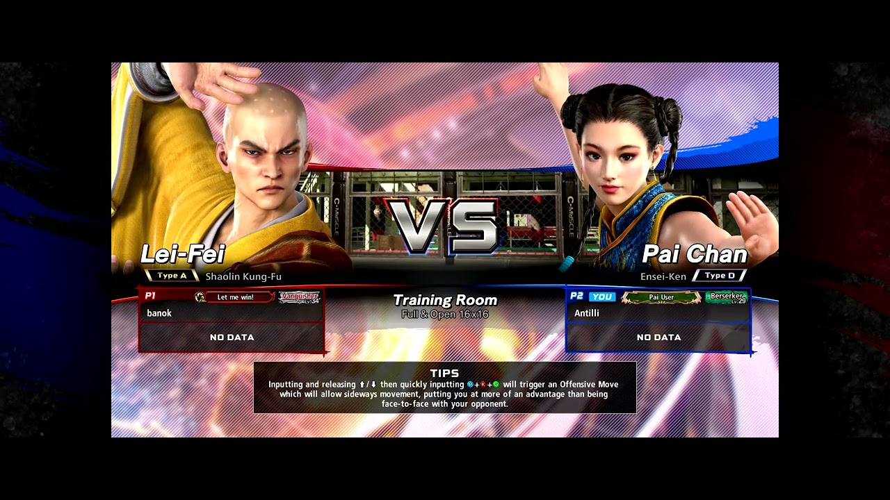 Lei-Fei everywhere. Respect the Vanquisher & TigerClaw - VF5 R.E.V.O. Online Casual Room Matches