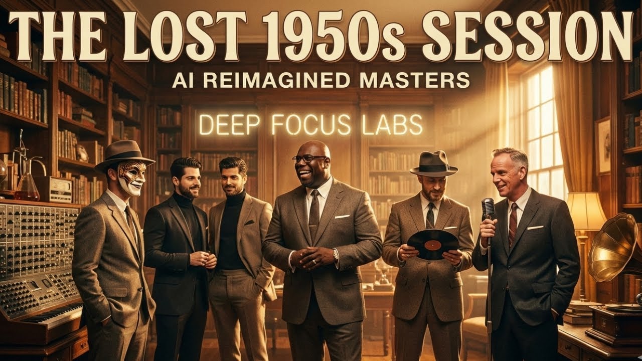 Deep House Focus: The Lost 1950s Session | Alok, Boris Brejcha, Carl Cox, Guetta & Vintage
