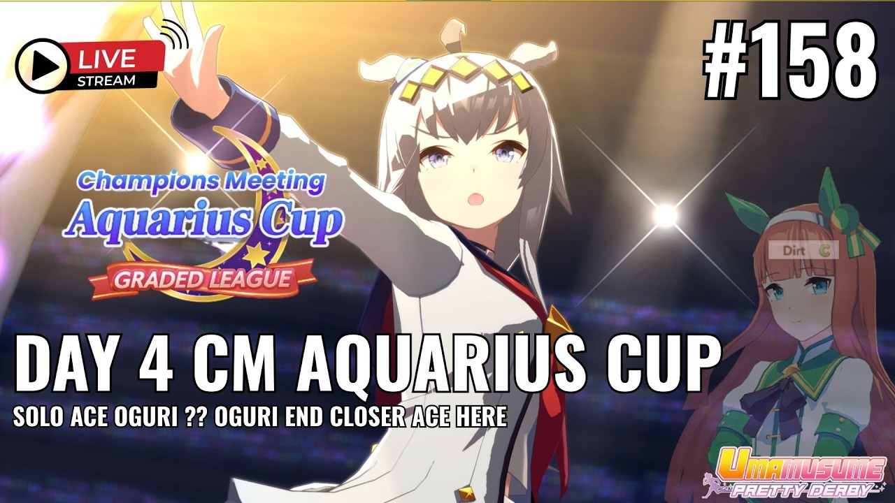 🔴 [LIVE] DAY 4 CHAMPION MEETING AQUARIUS CUP - OGURI END KUDA TERBAIK  | UMA MUSUME : PRETTY DERBY