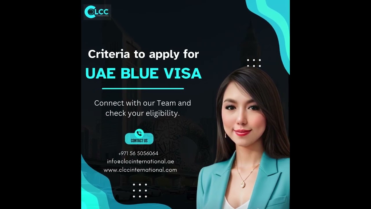 Check your eligibility to apply for UAE BLUE VISA. Connect with us today!
