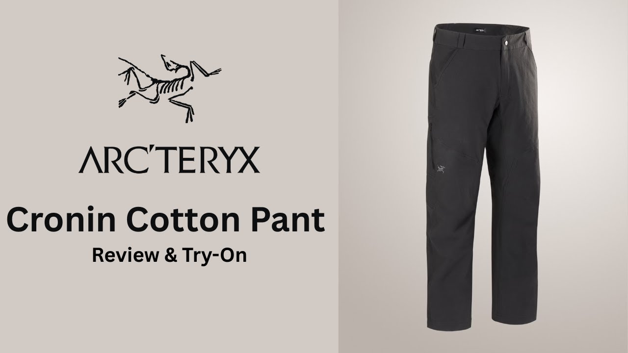Обзор хлопковых брюк Arc'teryx Cronin