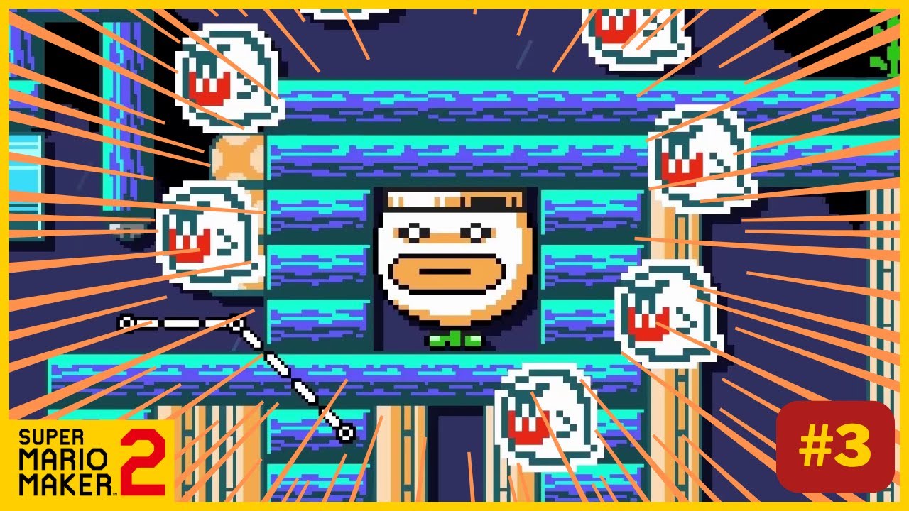 WORLD CLOWN CAR! - Super Dolphin World #3 - Mario Maker 2 Troll Levels by Dolphin