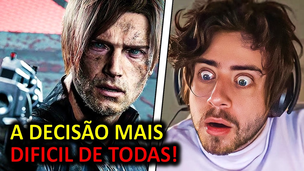 CELLBIT REAGINDO ao FINAL de RESIDENT EVIL 9 REQUIEM + BOSS FIGHT!!!