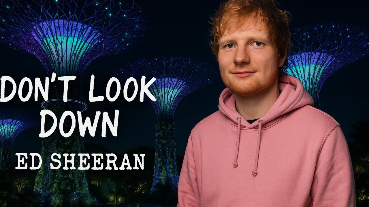 Ed Sheeran - Don't Look Down [Listening Party at Gardens by the Bay Singapore]