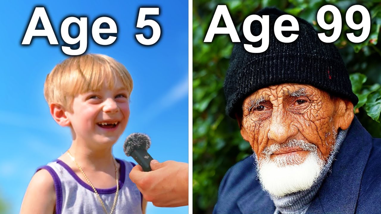 I Asked Ages 1-100 Their Biggest Regret