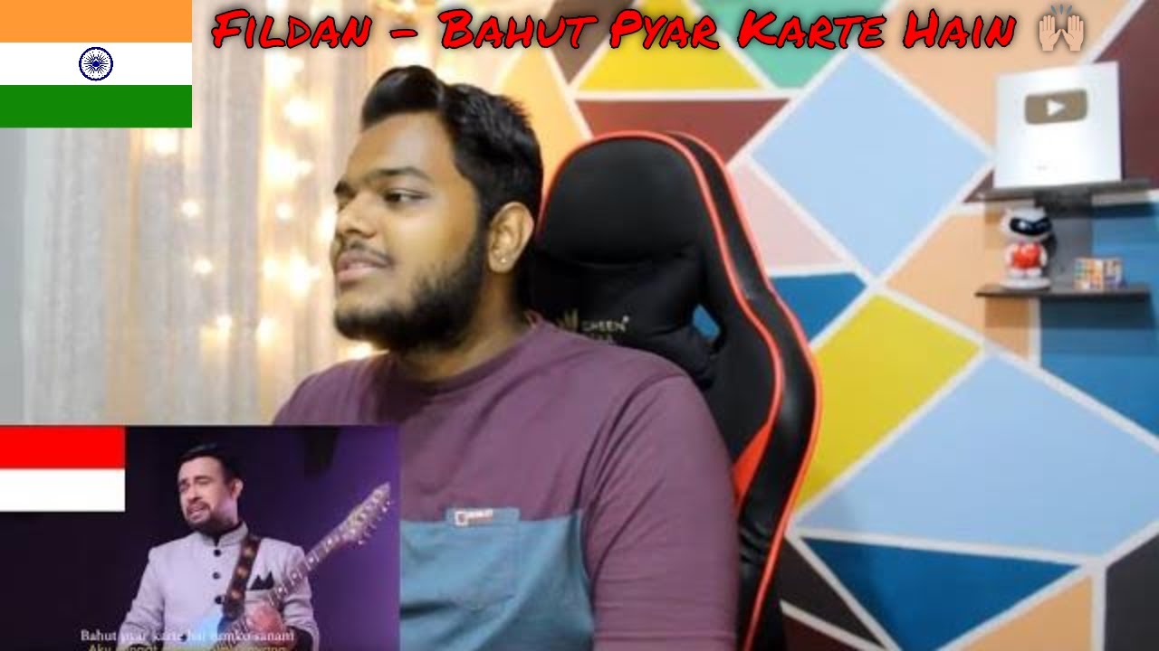 ( COVER INDIA ) Fildan - Bahut Pyar Karte Hain | INDIAN REACTION