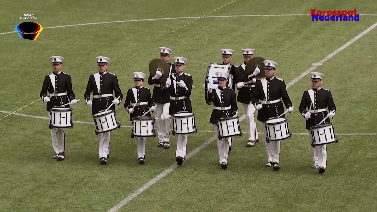 Drumfanfare Exempel tijdens WMC Kerkrade 2017