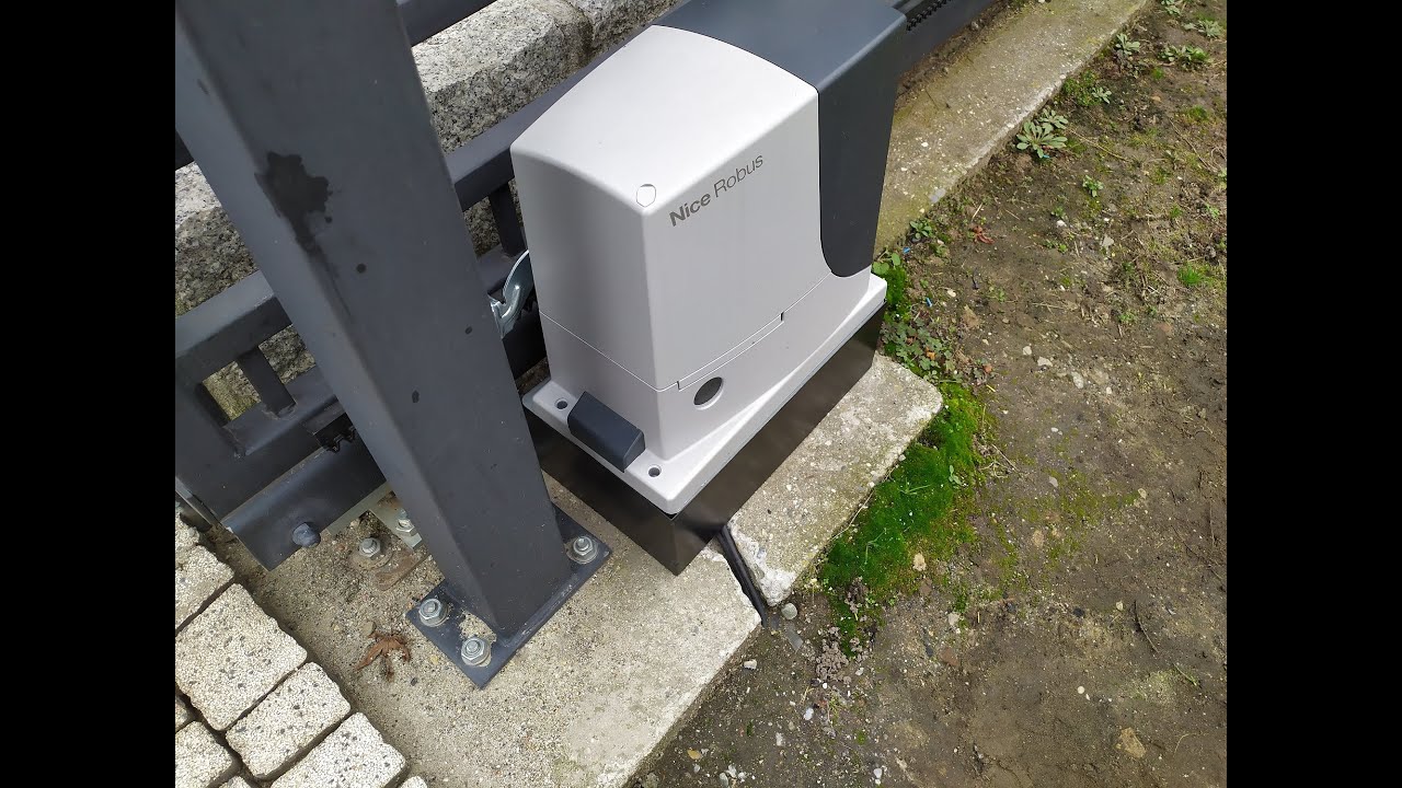 NIce Robus 600, brama 8 m długości, masa około 350 kg, część 3