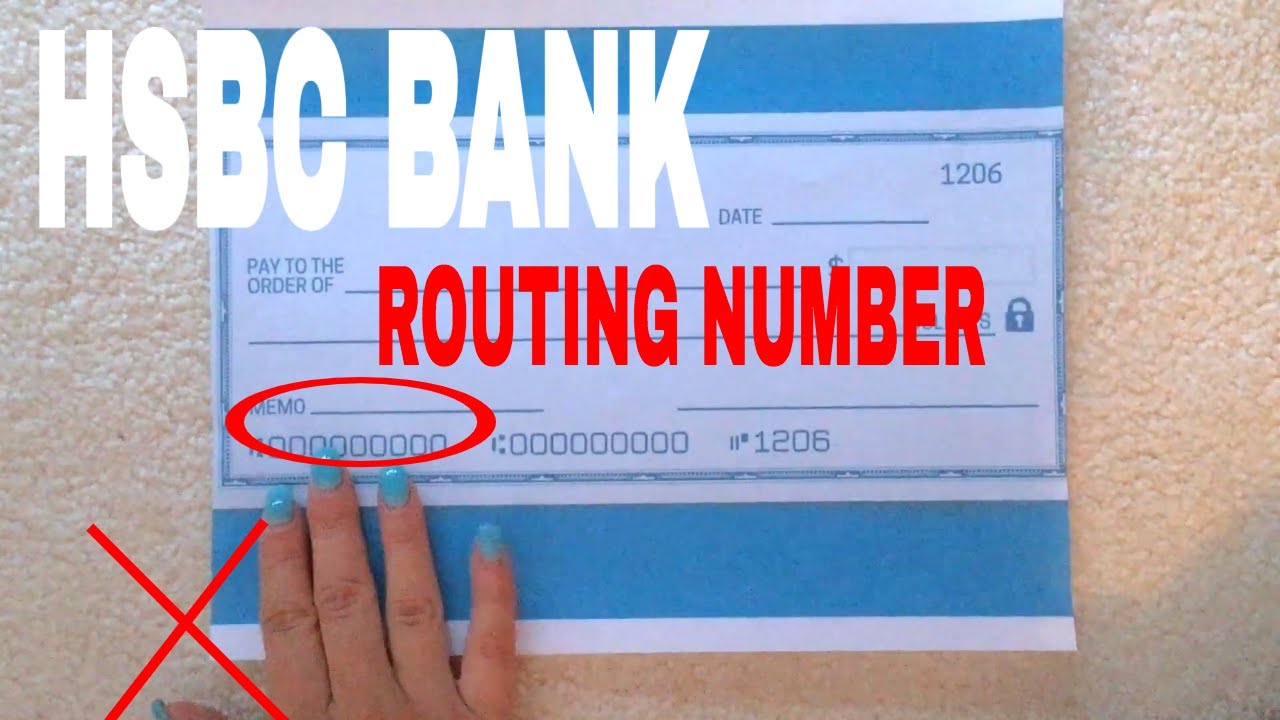 ✅  What Is HSBC Routing Number? 🔴