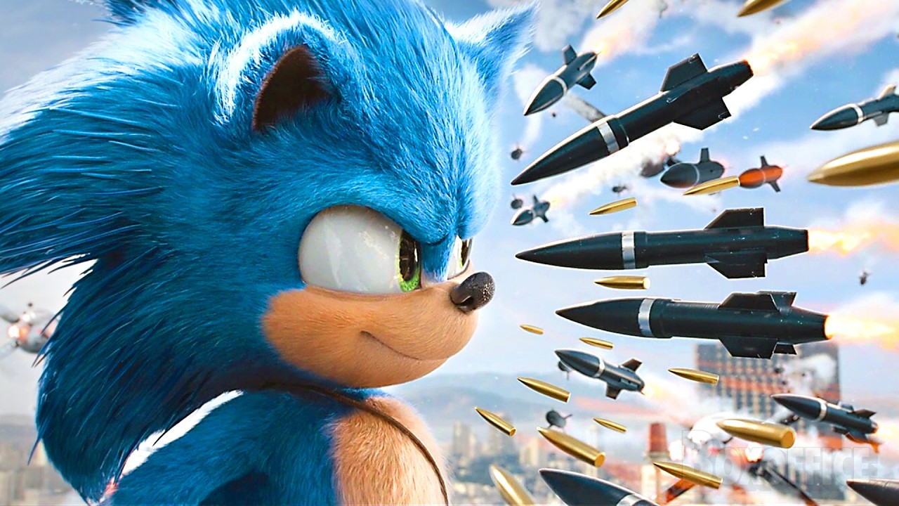 ソニック・ザ・ヘッジホッグ 1＆2 面白シーン ⚡ 4K