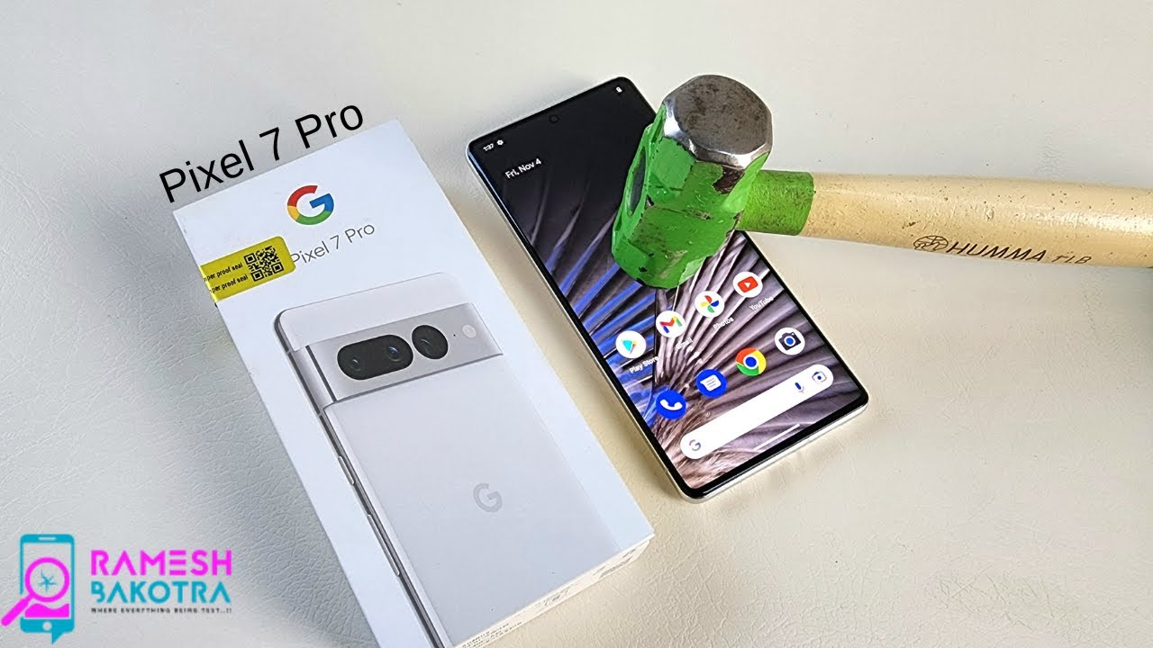 Google Pixel 7 Pro Screen Scratch Test | Gorilla Glass Victus