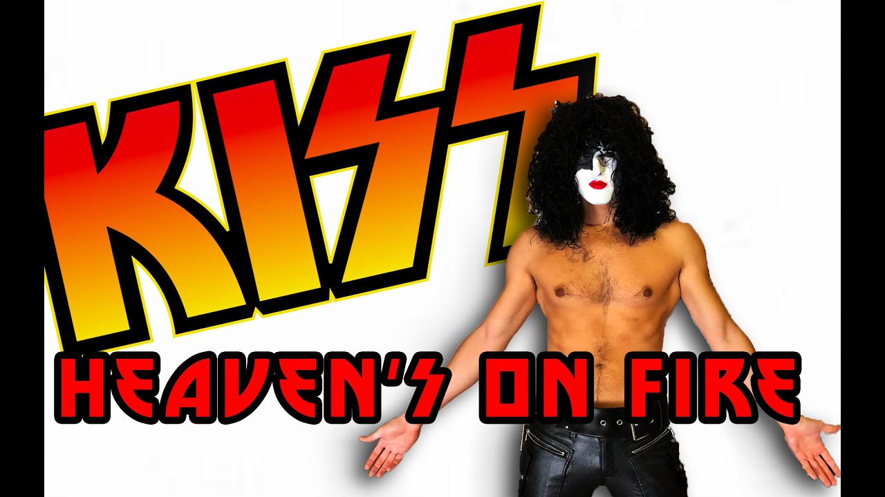 KISS - Heaven's On Fire ( Cover By Phil Proietti as 