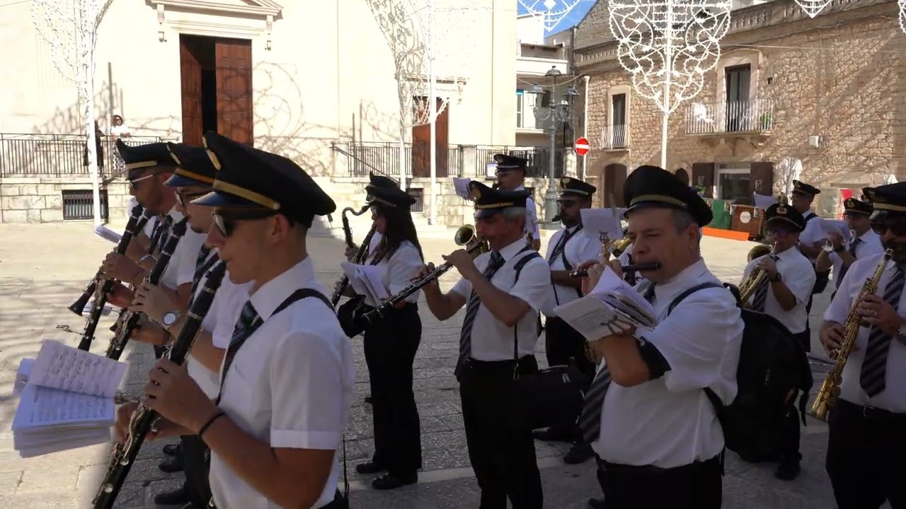 Banda di Noicattaro - Marcia Omaggio a gioia - Madonna degli Angeli - 3/8/25 Cassano delle Murge