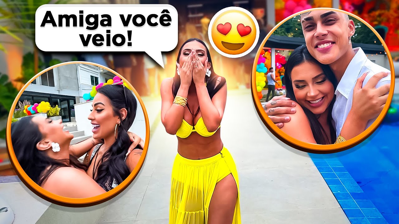FESTA DE NIVER DE 19 ANOS DA TAINÁ COSTA! 😁
