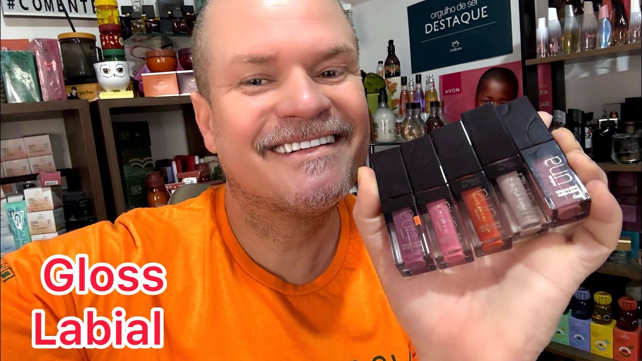 GLOSS LABIAL COM HIDRATAÇÃO ATIVA - NATURA UNA  